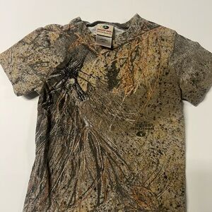 Mossy Oak Kids Short Sleeve Camo Tee